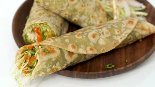 Vegetable Frankie | Mumbai Street Food Recipe by Chetna Patel