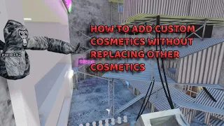 How to add custom cosmetics without replacing other cosmetics!