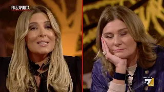 Selvaggia Lucarelli contro l'attivista No Green pass Maddalena Loy: "È ridicola questa ...