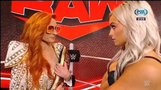 Liv Morgan confronta a Becky Lynch por el Campeonato Femenino Raw - WWE Raw 01/11/2021 (En Español)