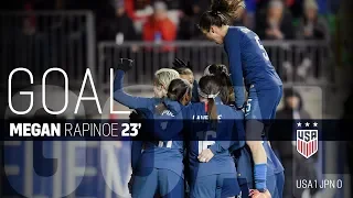 WNT vs. Japan: Megan Rapinoe Goal - Feb. 27, 2019