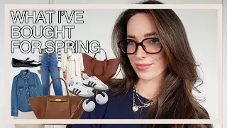 WHAT'S NEW IN MY WARDROBE FOR SPRING 2024 | Transitional clothing haul / H&M,  River Island, Polene