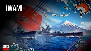 IWAMI НОВЫЙ ПРЕМИУМ ЛИНКОР ЯПОНИИ 9УР WORLD OF WARSHIPS