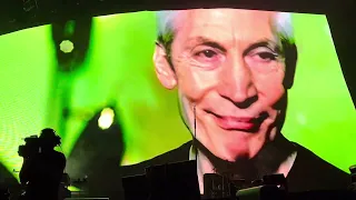 Charlie Watts Tribute / Street Fighting Man - The Rolling Stones - Madrid - 1st June 2022