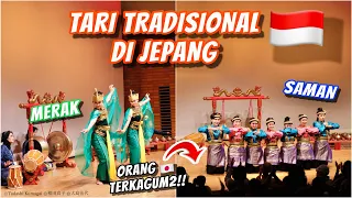 REAKSI ORANG JEPANG NONTON TARI TRADISIONAL INDONESIA!!! GAK NYANGKA BAKAL KAYAK GINI...!!!