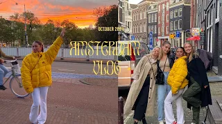 AMSTERDAM VLOG - vintage shopping, museums & going out.