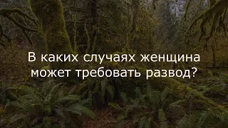 В каких случаях женщина может требовать развод - Исмаил Абу Мансур