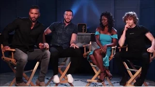 American Gods Ricky Whittle, Yetide Badaki, Pablo Schreiber, and Bruce Langley Live from facebook