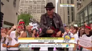 [HD] Journey / arnel Pineda @ NBC Today Show "Don't Stop Believin" = 7/29/11