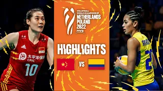 🇨🇳 CHN vs. 🇨🇴 COL - Highlights  Phase 1 | Women's World Championship 2022