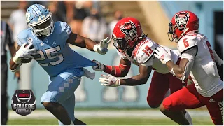 NC State Wolfpack vs. North Carolina Tar Heels | 2020 College Football Highlights