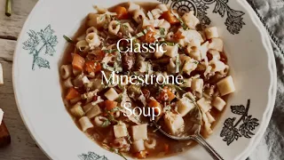 Classic Minestrone Soup