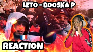 AMERICAN REACTS TO FRENCH RAP! Leto | Freestyle Booska 17%