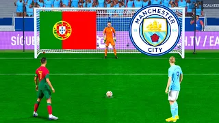 FIFA 23 - PORTUGAL VS MAN CITY I PENALTY SHOOTOUT I FIFA WORLD CUP QATAR 2022 I