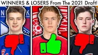 5 WINNERS & LOSERS From The 2021 NHL Draft! (Hockey Top Prospects Red Wings/Rangers/Sens Rankings)