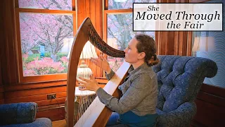 She Moved Through the Fair - Celtic Harp in the Livingroom