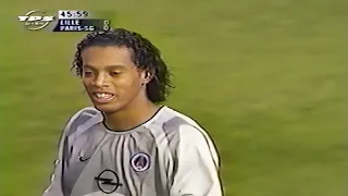 Ronaldinho & Okocha Legendary Show For PSG In 2002