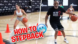 How to STEP BACK and MAKE MOVES on Defenders with a Jumper 🔥