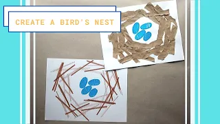 Create a Bird's Nest: Fun Craft for Pre-K and Kindergartners