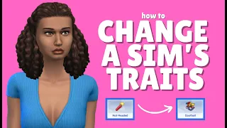 How to Change a Sim's Traits (With Cheats) in The Sims 4 #thesims4