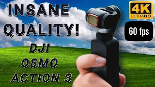 Insane Quality! DJI Osmo Pocket 3 - 4K 60FPS Video Footage and Review!