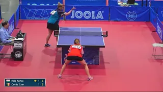 2018 World Veteran Championships - WS 40+ Final - Rita Kertai vs Cecile Ozer (Highlights)