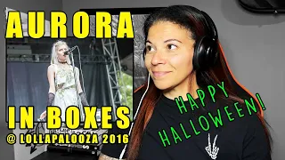 AURORA - "In Boxes" Lollapalooza, Chicago 2016.8.1 | Reaction