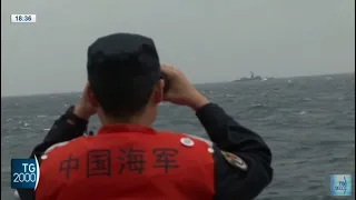Taiwan, 26 jet e 9 navi cinesi intorno all’isola. Macron smentisce vicinanza a Cina