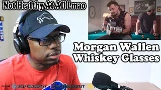 Morgan Wallen - Whiskey Glasses REACTION! THIS HOW YA DEAL WITH BREAKUPS?