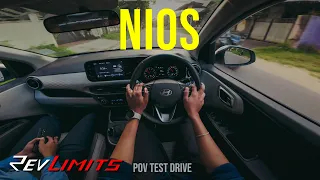 2023 HYUNDAI GRAND I10 NIOS | ASTA | (1.2L - 82 BHP AMT ) | POV Test Drive #104 | RevLimits