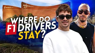 How much do F1 DRIVERS spend on HOTELS?