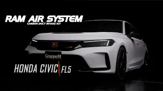 This is the intake sound in the dyno test of the GruppeM RAM AIR SYSTEM for HONDA CIVIC Type R FL5.