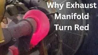 What Causes Red-Hot Exhaust Manifold In Diesel Engine