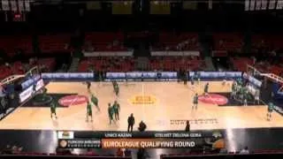 Highlights: Unics Kazan - Stelmet Zielona Gora (Euroleague Qualifying Round 2014-15)