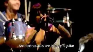 Red Hot Chili Peppers - Californication (Live Slane Castle) - Video with Lyrics/Subtitles