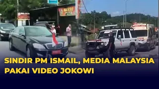 Media Malaysia Pakai Video Jokowi Beri Jalan Ambulans, Sindir PM Ismail!