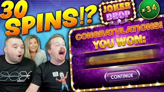 30 Spin BONUS on Joker Drop! (Big Win)