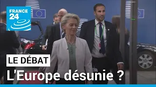 Les 27 divisés sur la stratégie diplomatique au Proche-Orient : l'Europe désunie ? • FRANCE 24