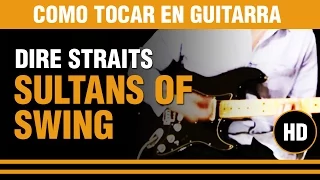 Sultans of swing de Dire straits - Como tocar en Guitarra TUTORIAL / VIDEO AULA