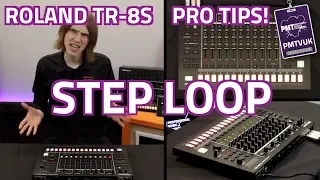 Roland TR-8S Pro Tip - How To Use Step Loop