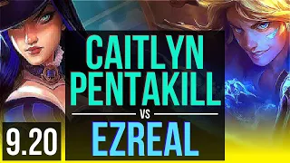 CAITLYN & Morgana vs EZREAL & Yuumi (ADC) | Pentakill, KDA 19/3/15 | JP Grandmaster | v9.20