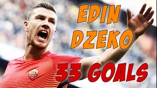 Edin DZEKO all 33 GOALS | AS ROMA history