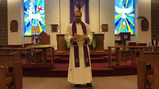 St. Bartholomew's Anglican Church Palm Sunday Service April 5, 2020