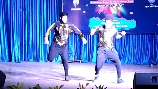 DUET DANCE SDMCET | WINNERS INSIGNIA 19 | COLLEGE FEST | SALMAN KHAN | PERFORMANCE |