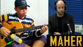 Reaction●Maher zain●Alip ba ta Fingerstyle Cover insyaallah