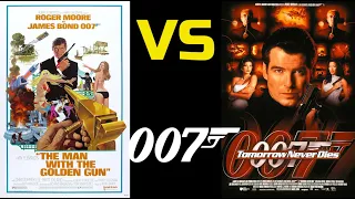 The Man with the Golden Gun vs Tomorrow Never Dies  - Which is the better Bond film?