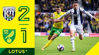 HIGHLIGHTS | West Bromwich Albion 2-1 Norwich City