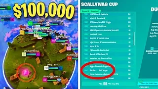 My FIRST Time in a $100,000 Fortnite Tournament