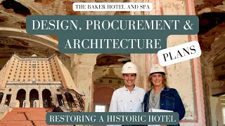 Design & Architecture | Lobby, Grand Ballroom, Brazos Club | The Baker Hotel and Spa