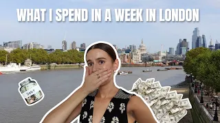 Cost of living in LONDON | what I *actually* spend in a week